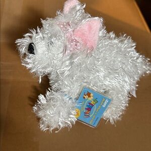 NEW Webkinz WHITE TERRIER Sealed with Code